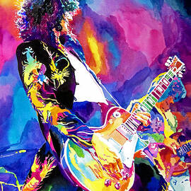 Monolithic Riff - Jimmy Page by David Lloyd Glover