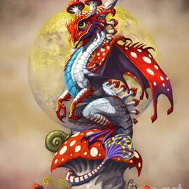 MUSHROOM DRAGON by Stanley Morrison