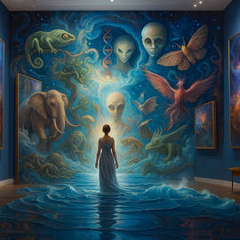Mystical Journey in a Gallery