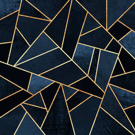 Navy Stone by Elisabeth Fredriksson