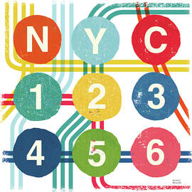 New York City Life Subway by Michael Mullan