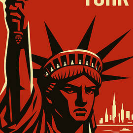 New York Lady Liberty by Mark Rogan