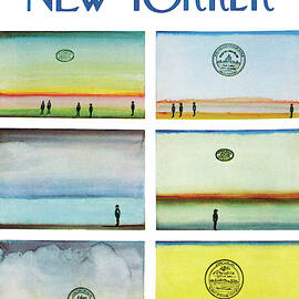 New Yorker September 25th, 1971 by Saul Steinberg