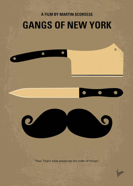 Gangs of New York Minimalism Wall Art