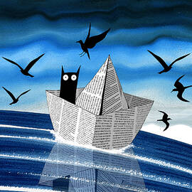 Paper Boat  by Andrew Hitchen