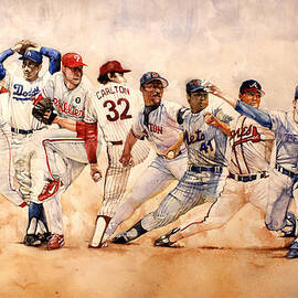 PItching Windup  by Michael Pattison