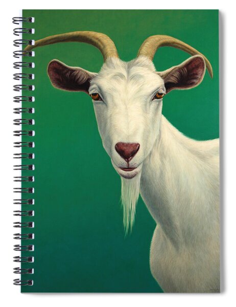 Majestic Goat Portrait Spiral Notebook