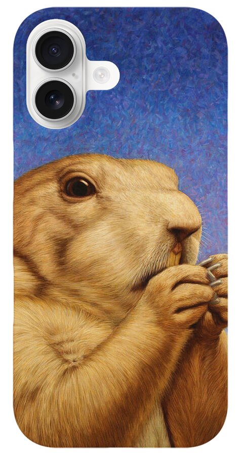 Prairie Dog Gazing at Sunset iPhone Case