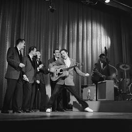 Presley On The Ed Sullivan Show by Cbs Photo Archive