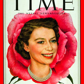 Queen Elizabeth II, Woman of the Year, 1953 by Boris Chaliapin