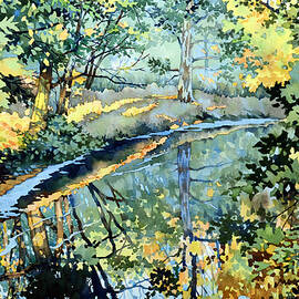 Quiet Stream near Milk House by Mick Williams