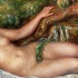 Reclining Nude 1910 by Pierre-Auguste Renoir