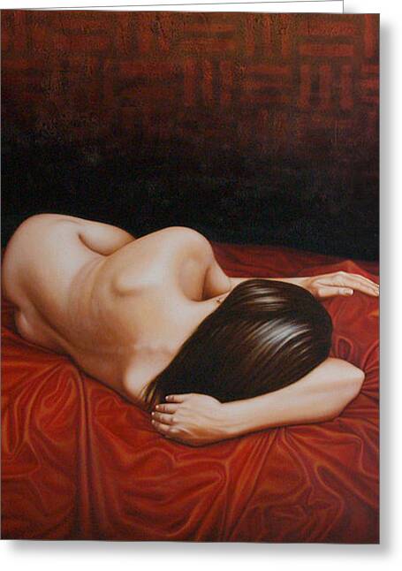 Nudes Greeting Cards for Sale