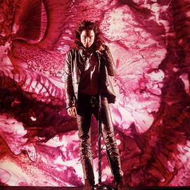 Rock Star Jim Morrison by Yale Joel