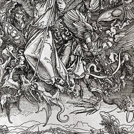 Saint Michael and the Dragon by Albrecht Durer