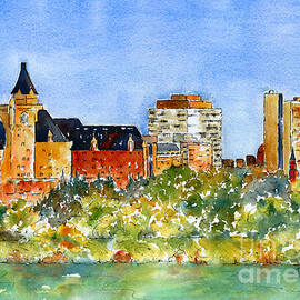 Saskatoon Panorama by Pat Katz