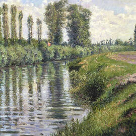 Small Branch of the Seine at Argenteuil by Gustave Caillebotte