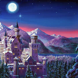 Snow Castle by David Lloyd Glover