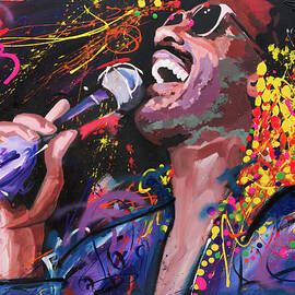 Stevie Wonder by Richard Day