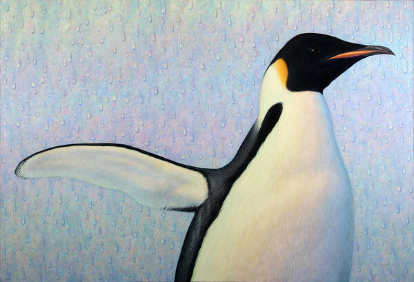 Majestic Emperor Penguin Wall Art