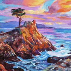  SUNDOWN AT LONE CYPRESS