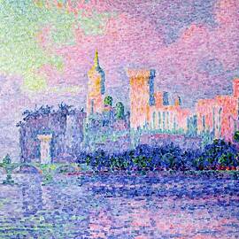 The Chateau des Papes by Paul Signac