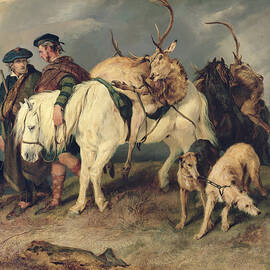 The Deerstalkers Return by Edwin Landseer