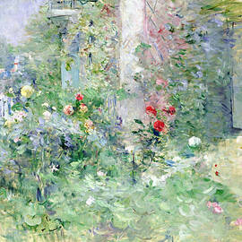 The Garden at Bougival by Berthe Morisot