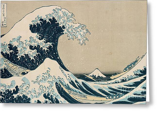 The Great Wave Off Kanagawa Greeting Card