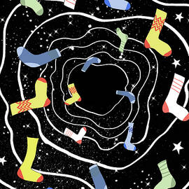 The Missing Sock Wormhole  by Andrew Hitchen