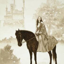 The Princess has a day out. by John Silver