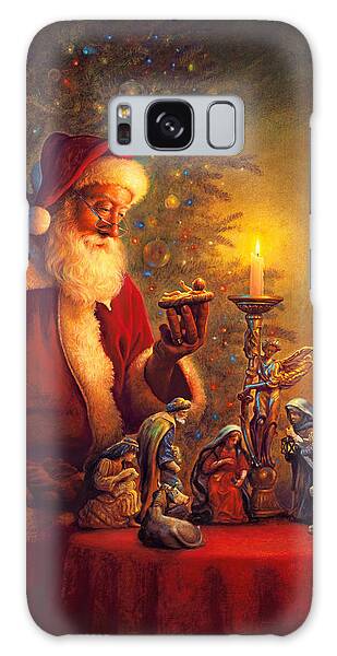 Santa Claus Galaxy Cases for Sale
