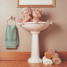 The Washbasin by Anne Geddes