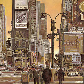times square by Guido Borelli