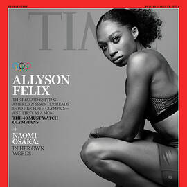 Tokyo Olympics 2021 - Allyson Felix by Photograph by Djeneba Aduayom for TIME