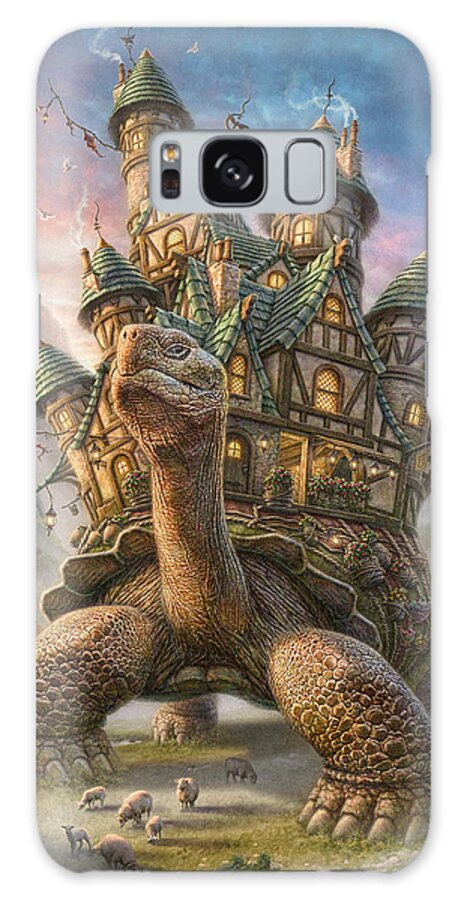 Enchanted Turtle's Journey Galaxy Case