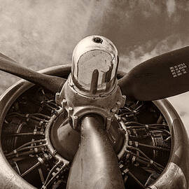 Vintage B-17 by Adam Romanowicz