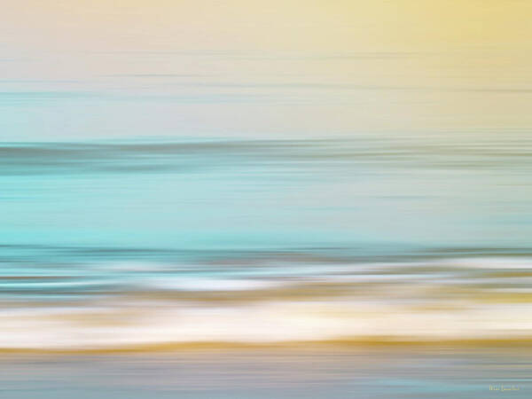 Serene Coastal Blurs Wall Art