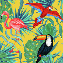 yellow tropic  by Mark Ashkenazi