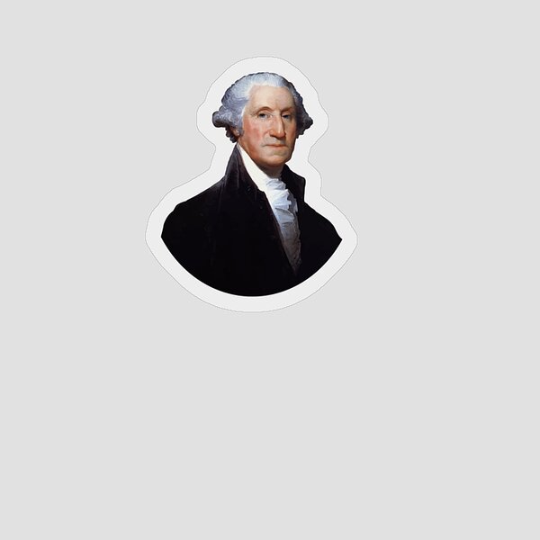 Portrait of a Historical Figure Sticker